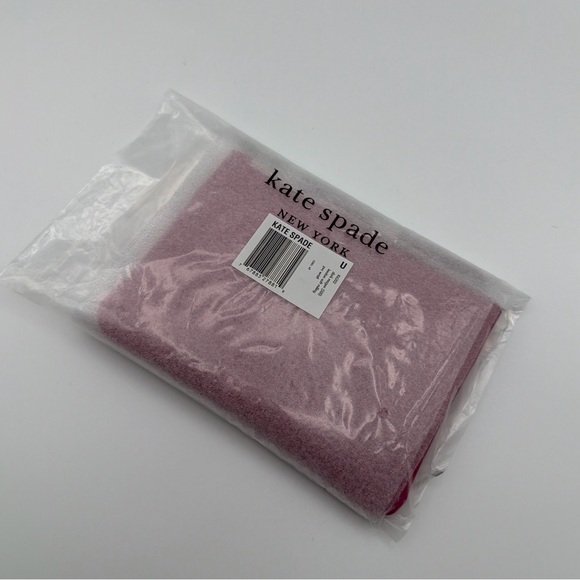 Kate Spade Keaton Dark Magenta PVC Wristlet (K6202) - Picture 13 of 15
